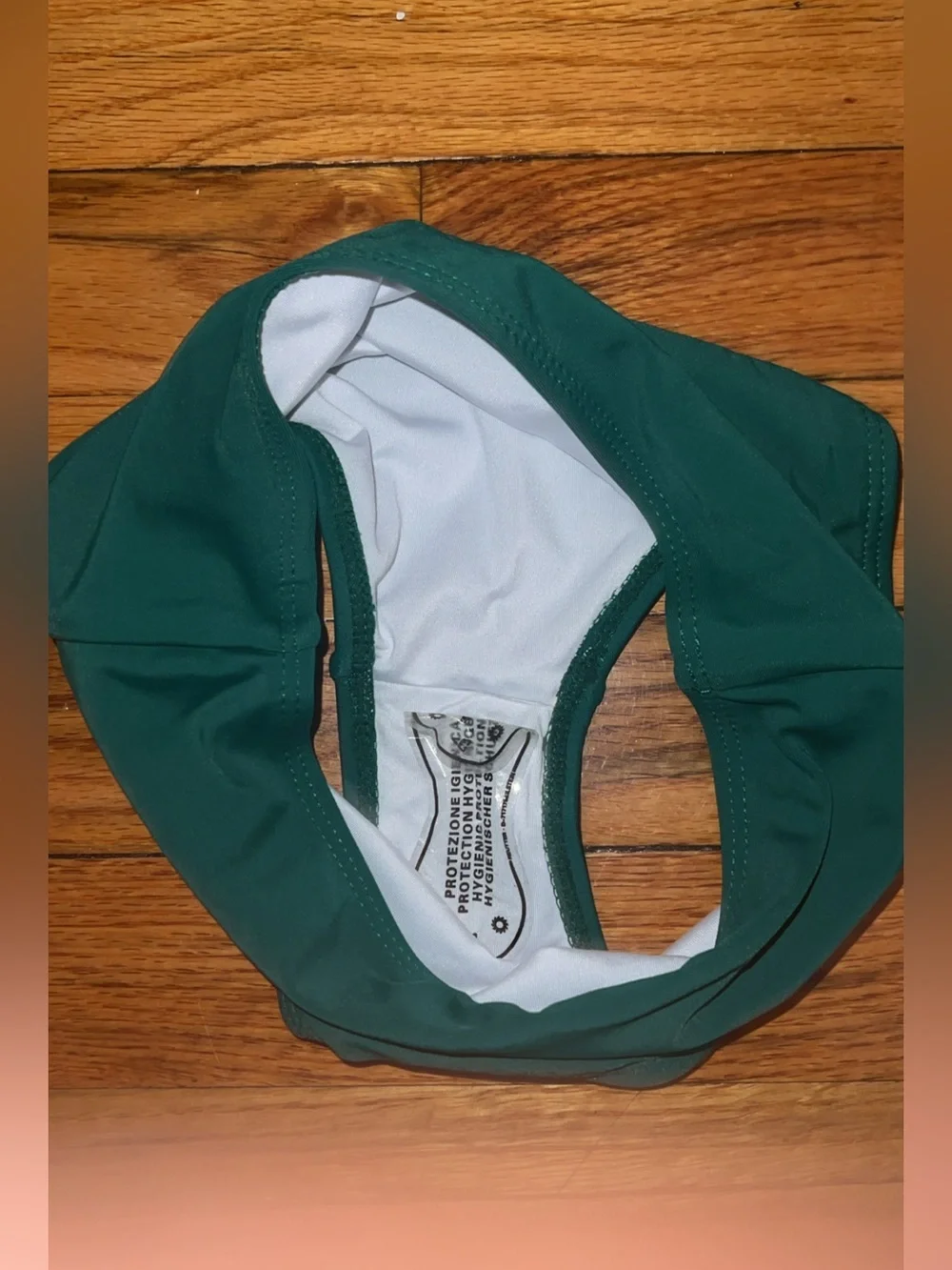 PatPat Girls Bikinis Dark Green Halter Neck Swimsuit size 8-9 years